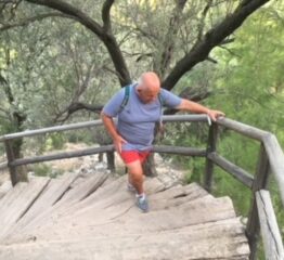 October 2020 climbed Amos Headland Turunç Eric can now walk and climb stairs with confidence again