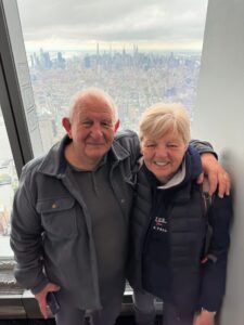 Eric and Barbara in New York, May 2023