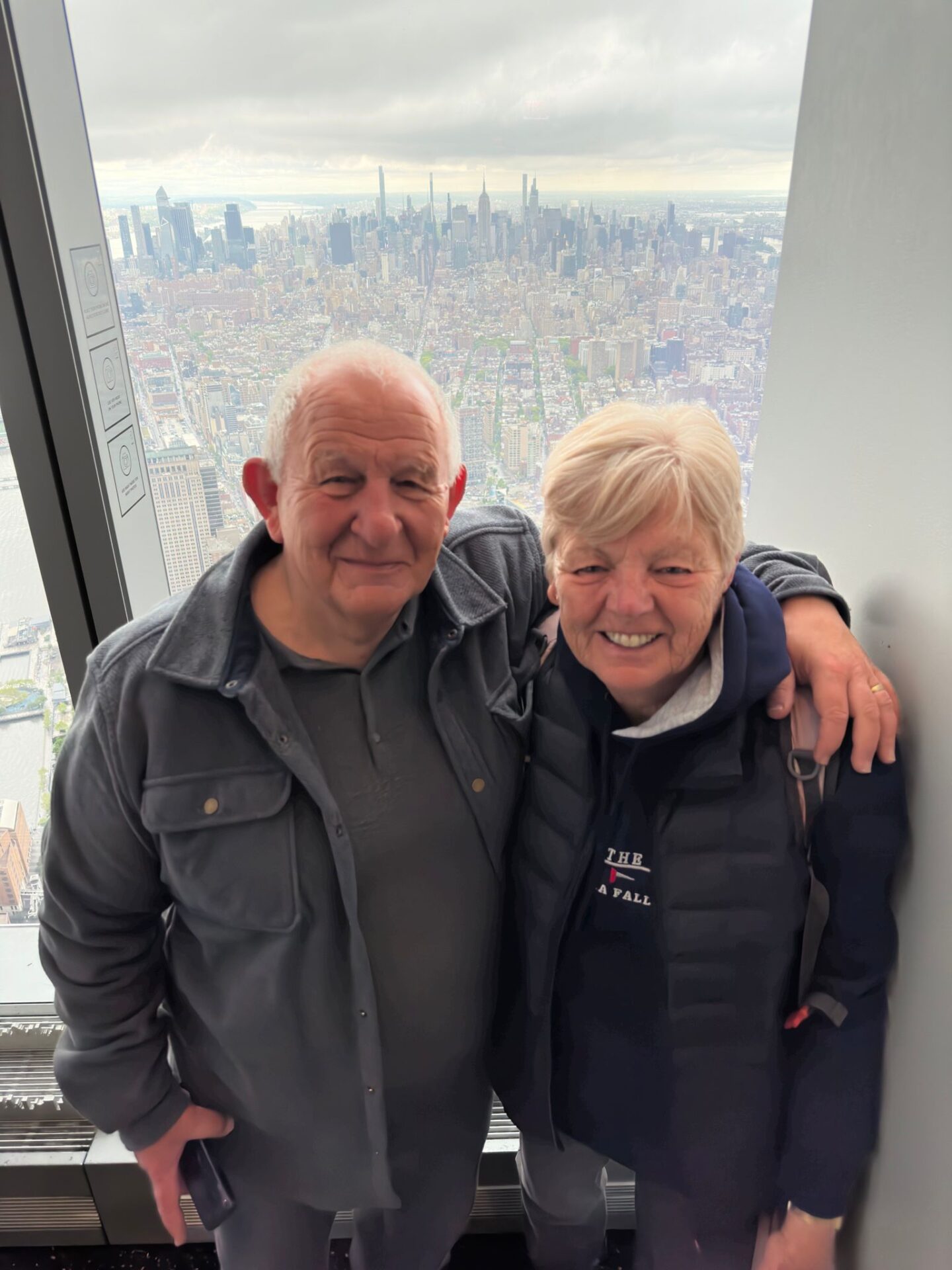 Eric and Barbara in New York May 2023 Eric and Barbara in New York, May 2023